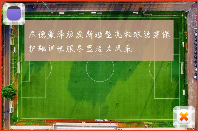 尼德豪泽短发新造型亮相球场穿保护靴训练服尽显活力风采